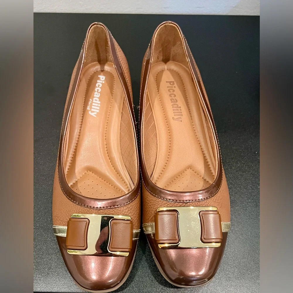 Piccadilly Moccasin Woman Shoes Max Therapy . Size : USA: 5 . From Brazil - Picture 1 of 7